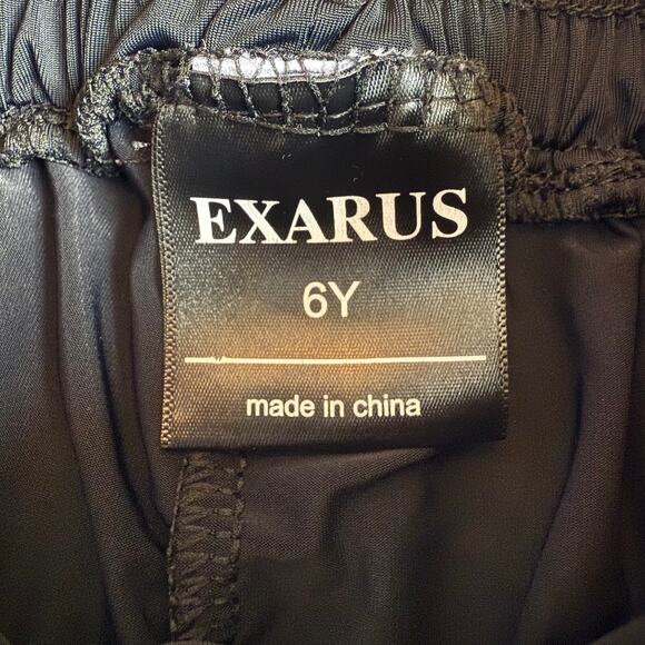 Exarus Black Butterfly Shorts - Picture 6 of 9